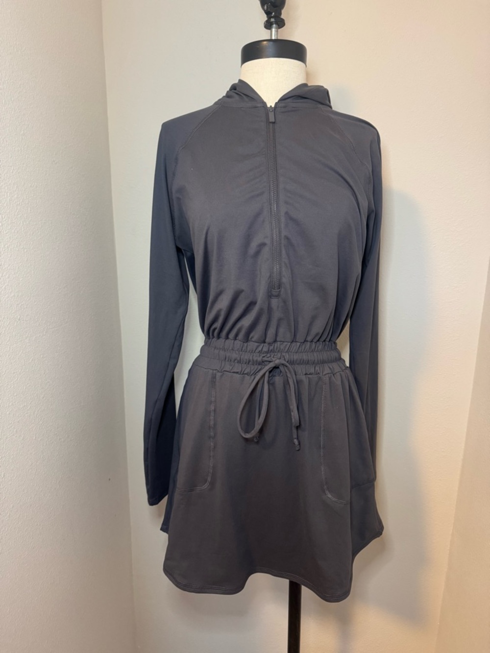 Rae Mode Getting Out Long Sleeve Hoodie Skort Romper